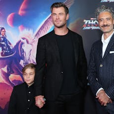 Taika Waititi says his and Chris Hemsworth's kids influenced "Thor: Love and Thunder" monsters. Here...