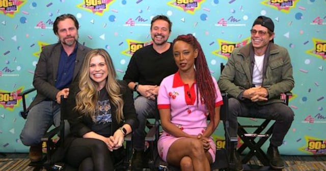 Boy Meets World Cast reunion '90s con topanga name story 