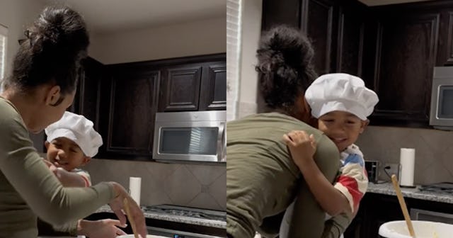 A mom of a child with speech delays has the internet in tears with this sweet and candid moment.