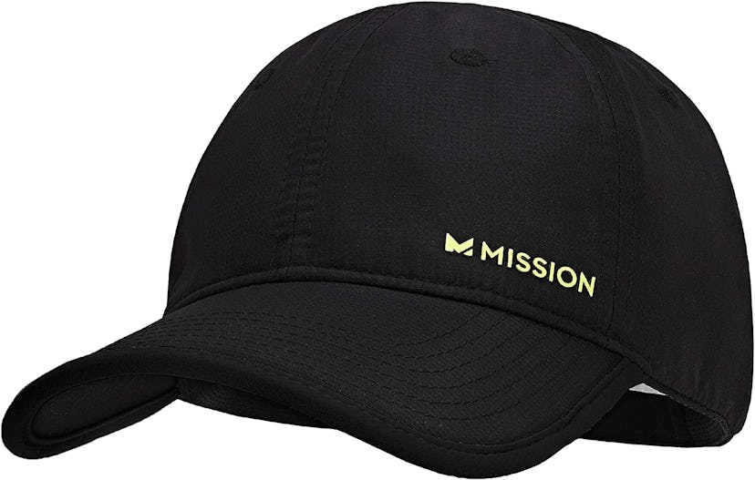 MISSION Cooling Performance Hat- Unisex Baseball Cap, Cools When Wet