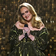 Adele, who has one child with her ex-husband and is open to having more, performs at The BRIT Awards...