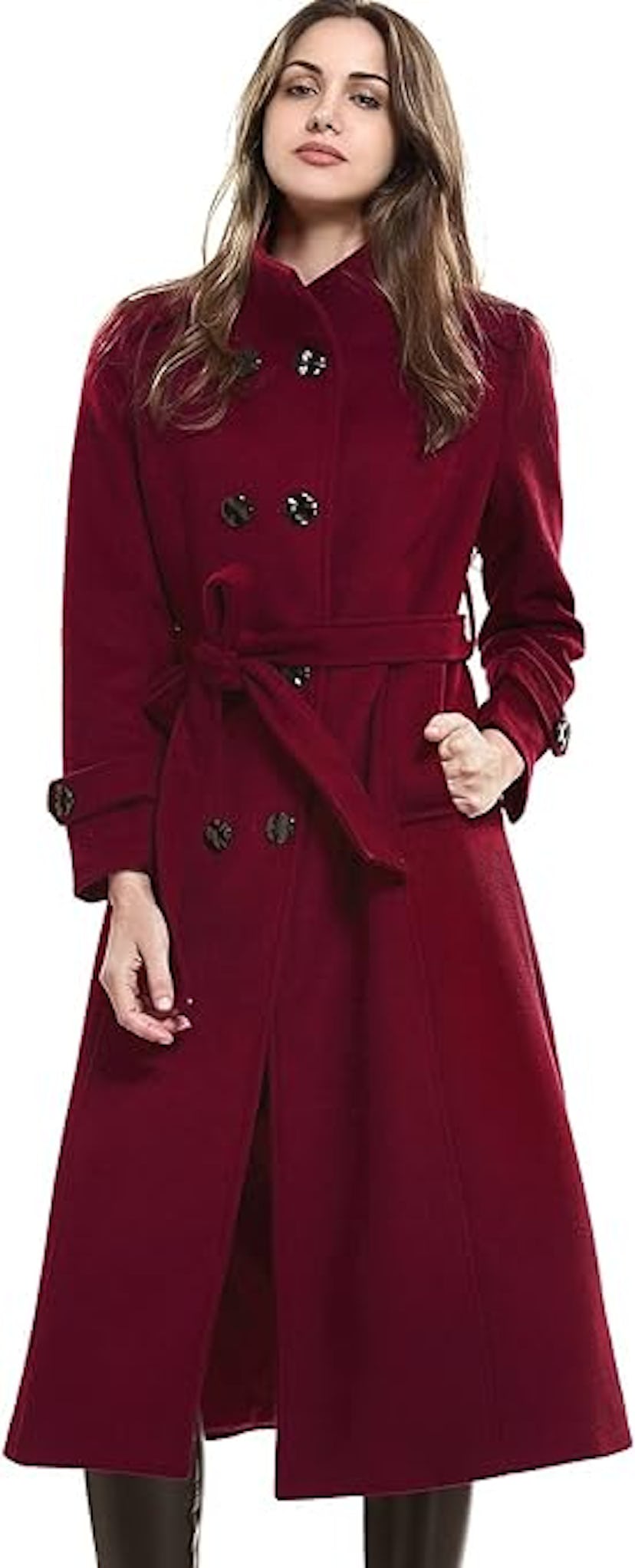 Escalier Women's Wool Trench Coat