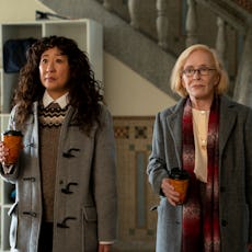 Sandra Oh stars as Ji-Yoon and Holland Taylor stars as Joan in the first season of Netflix's 'The Ch...