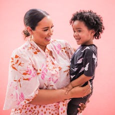 Rochelle Johnson holds her 7-year-old son Creed, who is on the autism spectrum.