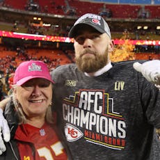 Donna Kelce is one proud, and scared, NFL mom as both her sons, Jason and Travis Kelce, made the Sup...