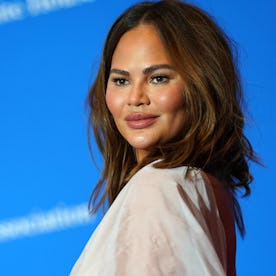 US model and media personality Chrissy Teigen arrives for the White House Correspondents' Associatio...