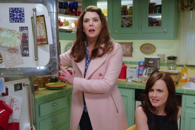 Lauren Graham plays TV mom Lorelai Gilmore in 'Gilmore Girls.'