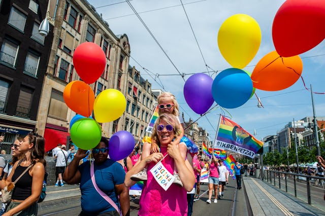 A pride parade in Amsterdam. Our readers wrote in with their best advice for talking to kids about P...