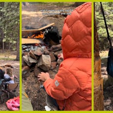 TikTok mom Teresa Kellogg describes "day camping" with her family.