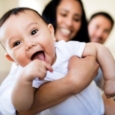 Baby names that mean joy are perfect for smiley newborns.