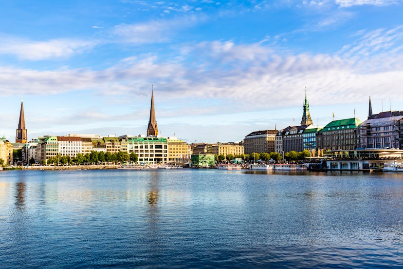 Binnenalster in Hamburg