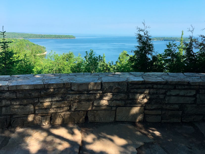 View of Green Bay from Eagle Panorama