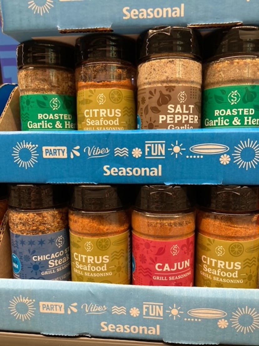 seasonings at Aldi