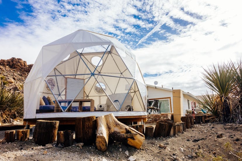 Joshua Tree Home & Outdoor Dome Tent