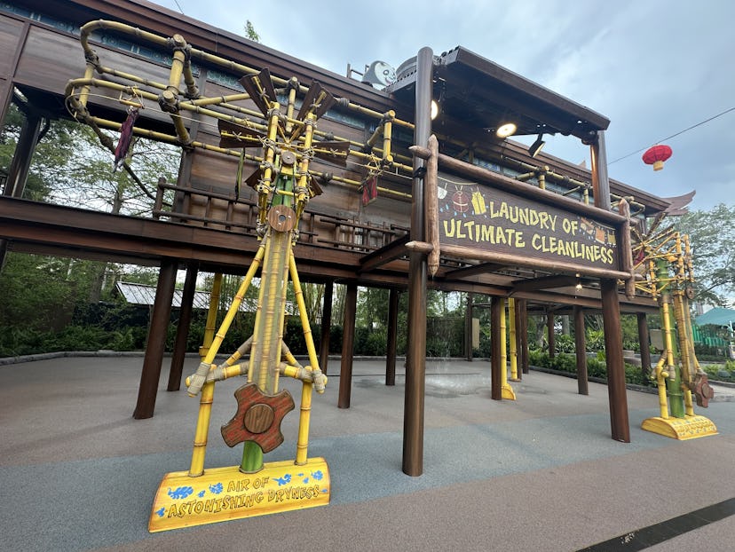 Kung Fu waterpark at Universal Orlando's DreamWorks Land