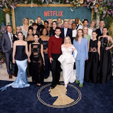 NEW YORK, NEW YORK - MAY 13:  (L-R) Tom Verica, Betsy Beers, Hannah Dodd, Joanna Bobin, Bela Bajaria...