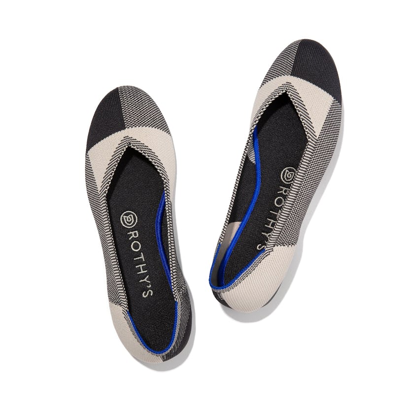 Rothy's Captoe Black Washable Flats