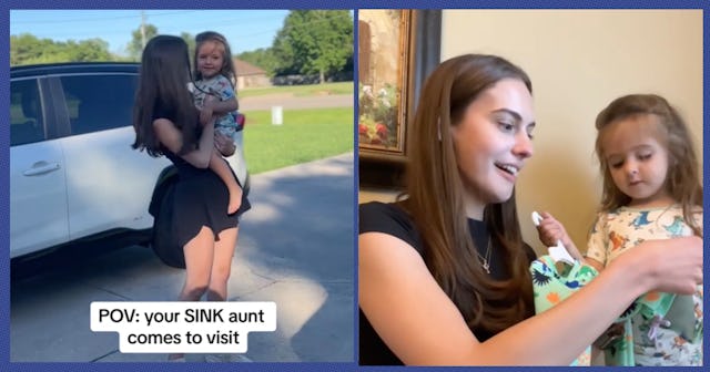 A SINK aunt is celebrating just what it's like to absolutely spoil nieces and nephews. 