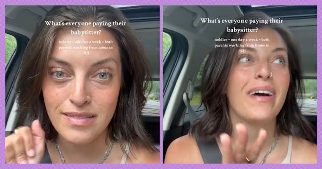 A now-viral TikTok begs the question that several parents ponder when looking for childcare: how muc...