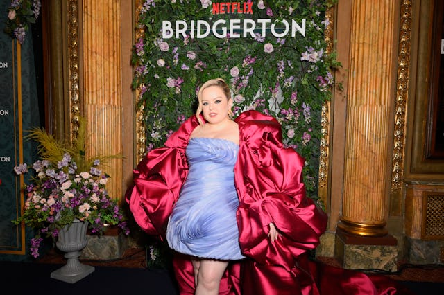 Nicola Coughlan attends the Toronto Premiere of Netflix's "Bridgerton" Season 3 Part II at Elgin and...